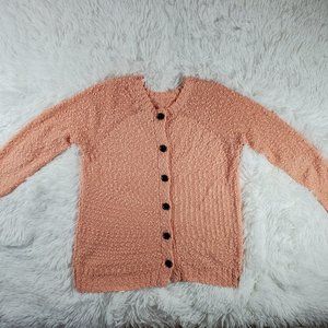 Pink Hinge Cardigan
